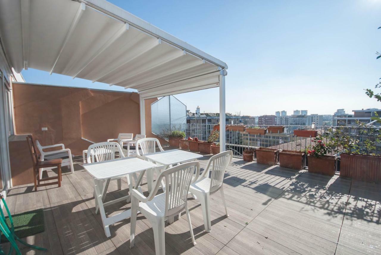 Exclusive Rooftop Apartment With Large Terrace In Solari/Tortona Милано Екстериор снимка